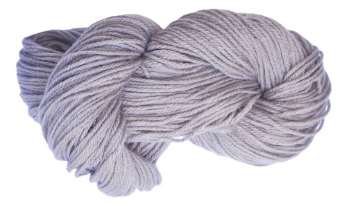 Lana Shetland Semigorda 900gr (6 Madejas De 150gr) Gris