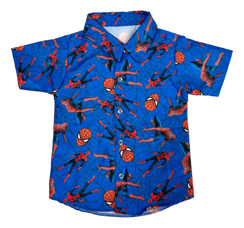 Camisa Infantil Homem Aranha Menino Aniversario