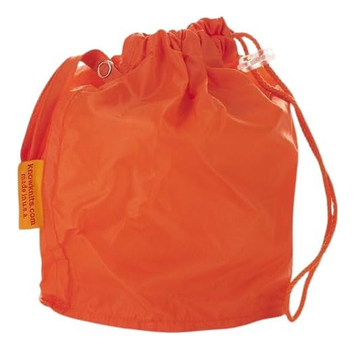 Goknit Medium Orange Knitting Project Bag With Loop & D...