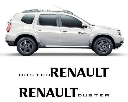 Adesivo Lateral Porta Renault Duster Par Dstr30