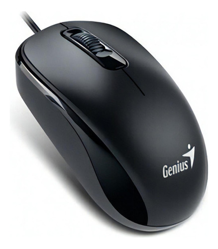 Mouse Genius Dx-110 Conexion Ps2 1000 Dpi Optico Cableado Color Negro