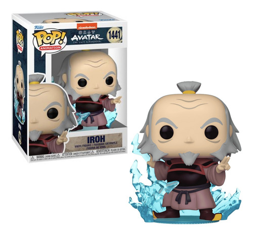 Iroh With Lightning Funko Pop 1441 Avatar The Last Airbender