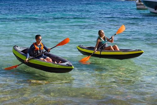 Itiwit, Kayak Inflable Recreativo Para 2 Personas