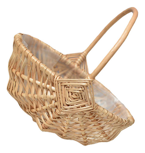 Cesta Tejida, Cesta De Regalo, Cesta De Flores