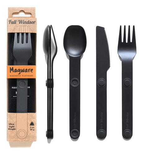 Magware Juego De Utensilios Magnéticos Para Acampar Juego De