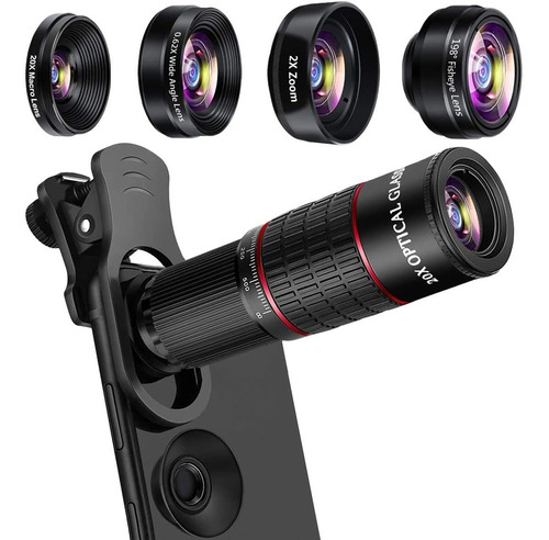 Phone Camera Lens Kit,   In  Cell Phone Lens  X Telepho...