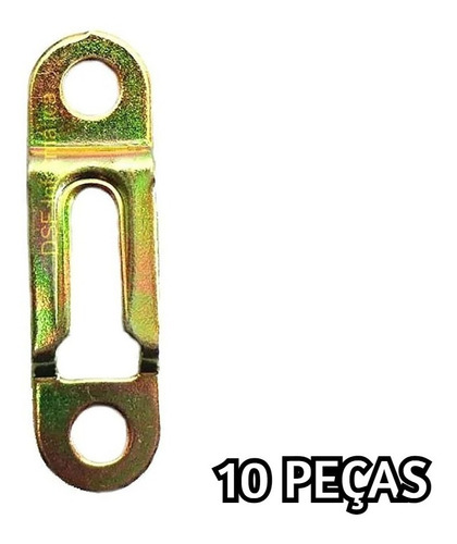 Suporte Invisível Para Pendurar E Fixar Nichos (10 Peças) Yt