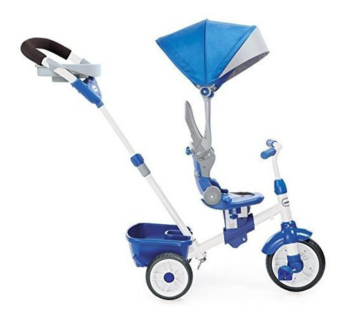 Triciclo 4 En 1 Little Tikes Azul