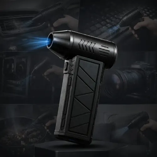 Mini Soprador de Ar Turbo Davely para Limpeza de Teclado E - foto 1