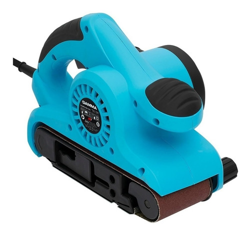 Imagen 2 de 3 de Lijadora de banda Gamma G1925 celeste 60Hz 850W 220V