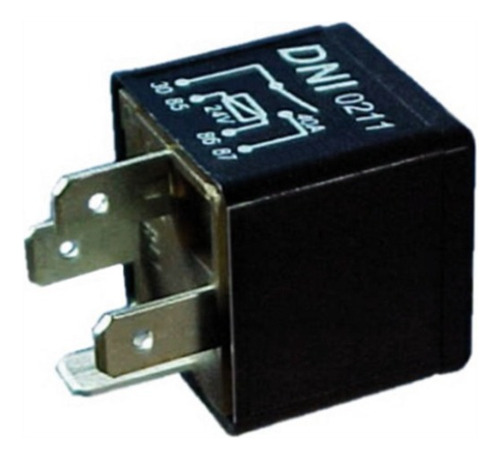 Relay Auxiliar Universal 4 Terminales 40a  24v Dni 0211