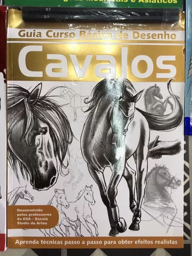  Guia Curso Básico de Desenho - Cavalos (Portuguese