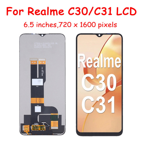 Tela De Toque Lcd Dm-sjpdm-sjpp1m Para Oppo Realme C30 Rmx