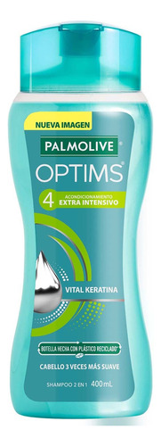 Shampoo Palmolive Optims 2 En 1 Nivel 4 400 Ml