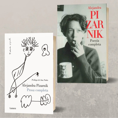 Dos Libros Pizarnik Prosa Completa Poesía Completa