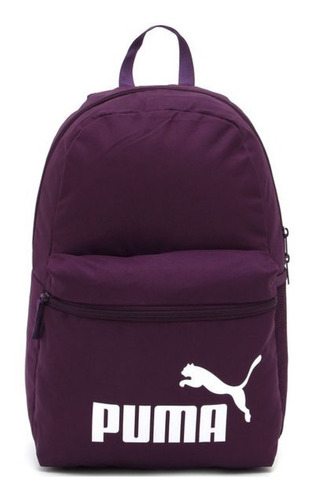 mochila puma roxa