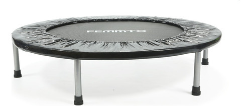 Imagen 5 de 5 de Mini Trampolin Cama Elastica Negro - 1 Mts Profesional
