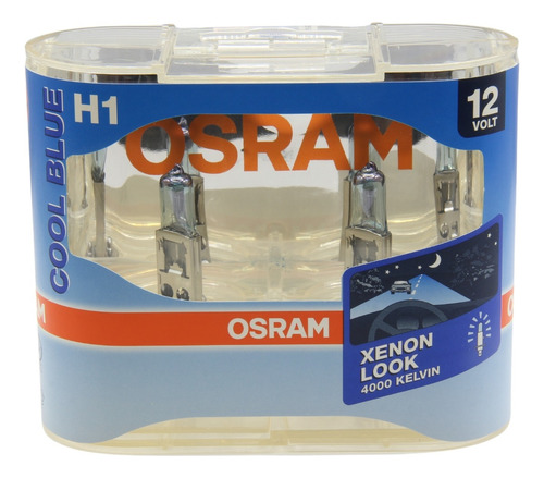 Kit De 2 Focos Osram H1 Cool Blue 50w 12v 64150cb