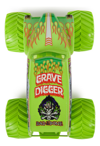 Monster Truck Monster Jam Grave Digger 1 Fundido A Presión P