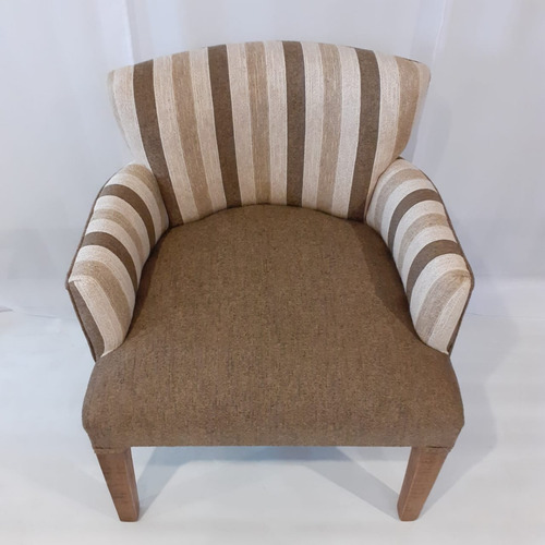 Imagen 7 de 10 de Silla Sillon Matero Poltrona Chenille Malva Oliva Premium
