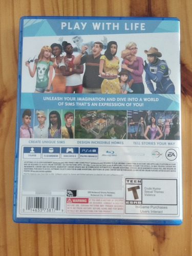 Imagen 2 de 4 de The Sims 4 Ps4 Juego Fisico Usado Sevengamer