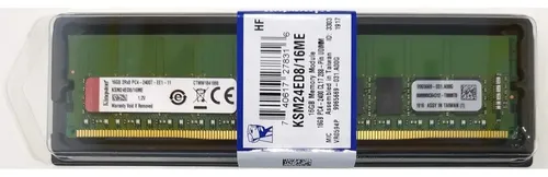 Memoria Servidor 16gb Ddr4 2400 Mhz Ecc Udimm Ksm24ed8/16me