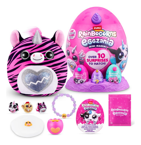 Rainbocorns Juguete Peluche Unicornio Grande Color Blanco