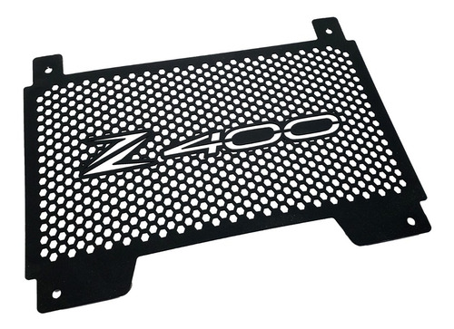Imagen 2 de 4 de Cubre Radiador Protector Kawasaki Z400 Aluminio