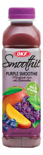 Jugo Okf Sabor Mix Smoothie Purple 500ml Caja De 20 Unidades