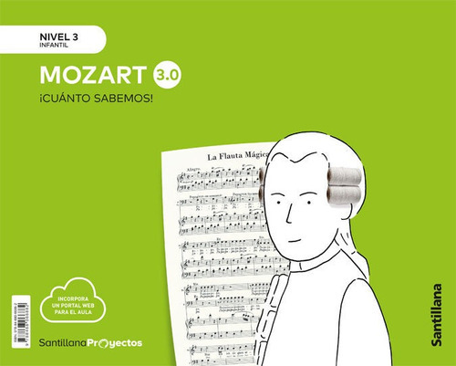 Nivel 3 Mozart 3.0 Cuant Sab Ed21, De Aa.vv. Editorial Santillana Educacion, S.l., Tapa Blanda En Español