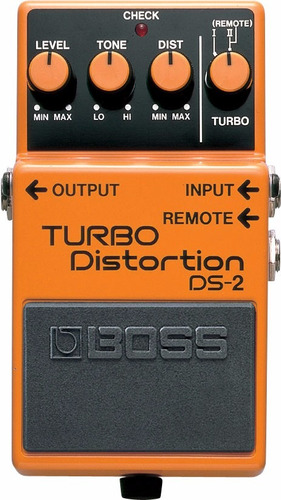 Pedal Boss Turbo Distortion Ds2 + Brinde + Nfe + Garantia