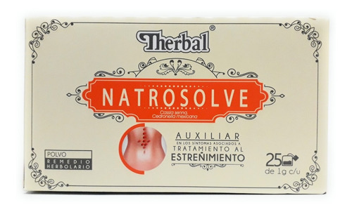 Te Natrosolve 25 Sobres Therbal Estreñimiento Envio Full