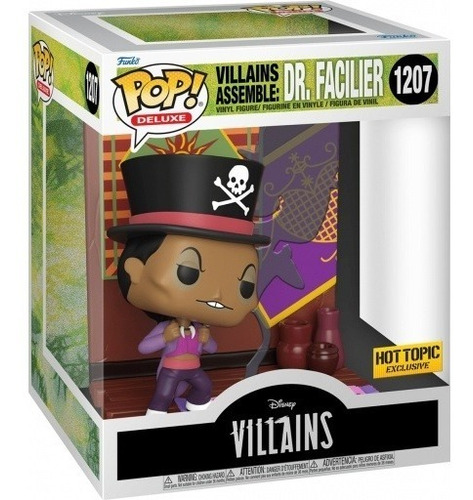 Funko Pop!  Villanos Deluxe - Dr. Facilier 1207 Hot Topic