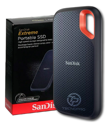 Disco Duro Externo Sandisk 2 Tb Solido Ssd - Resiste Agua