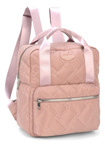 Mochila Feminina Nylon Gash Bg72605 Matelassê