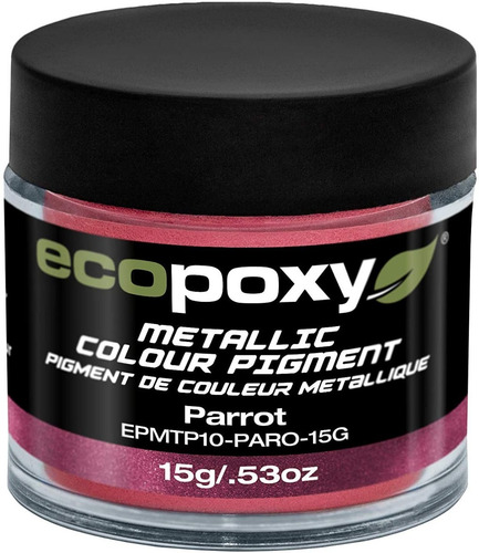 Imagen 1 de 2 de Ecopoxy Pigmento Metalico Parrot 15 Gramos