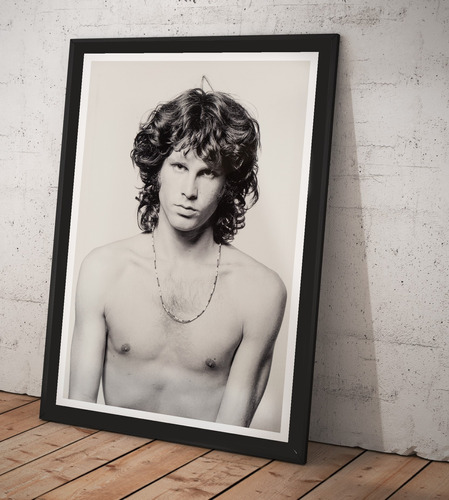 Cuadro Jim Morrison  Lamina Poster Brodsky Vintage 50 X 70