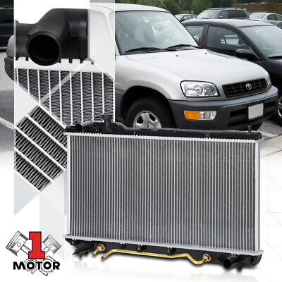 Aluminum Core Cooling Radiator Oe Replacement For 98-00  Zzh