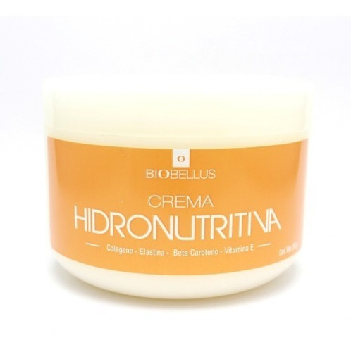 Crema Corporal Hidronutritiva Con Colageno Biobellus 250g