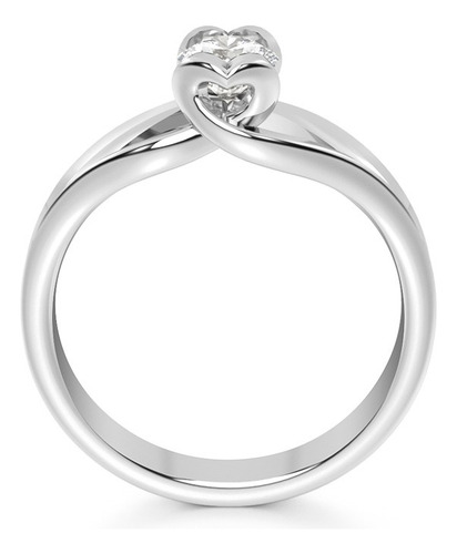 Anillo De Compromiso Moissanita Oro 18k Venus Abba Joyas