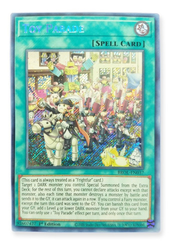 Yugi-oh! Toy Parade Brol-en037 Secret