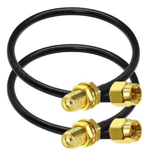 Cable Coaxial Sma Dama Rg58 11.8 in Wifi Extension Baja