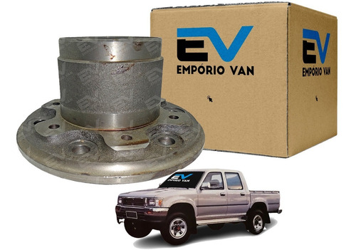 Cubo Dianteiro S Rolamento 6 Furos Hilux 4x4 1996 Até 2001