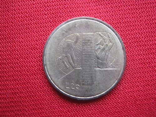 San Marino 20 Lira 1976 Manos 