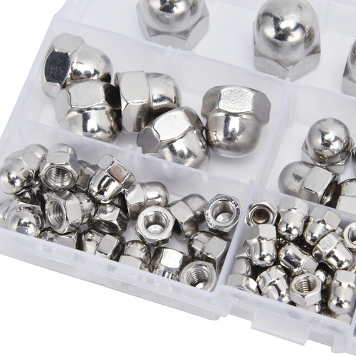 Caps Nuts, 170 Unidades, Tuercas De Acero Inoxidable 304 Con