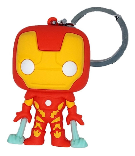 Llavero Ironman Figura Goma Iron Man Avengers Marvel