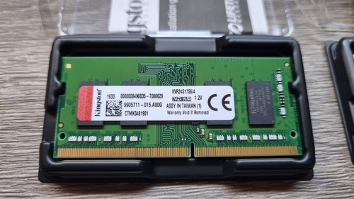 2 Memorias Ddr4 Sodimm Kingston 4+4 Gb 2400mhz Como Nuevas