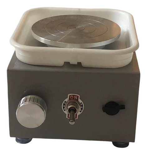 Roda De Cerâmica Elétrica Para Fabricação De, Cinza