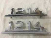 Comprar Juego De Insignias Mercedes Benz 1214 Metalicas