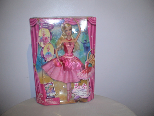 Muñeca Barbie Original De Mattel Zapatillas Magicas